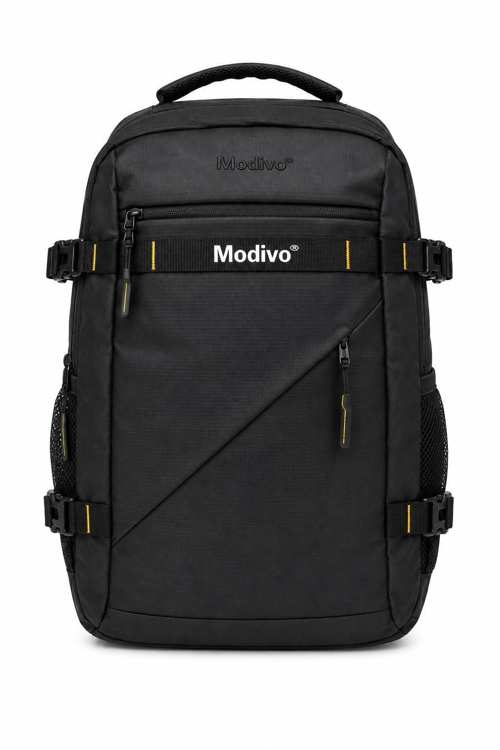 Modivo Travel and Office Backpack, Water Resistant, Black-picture-18