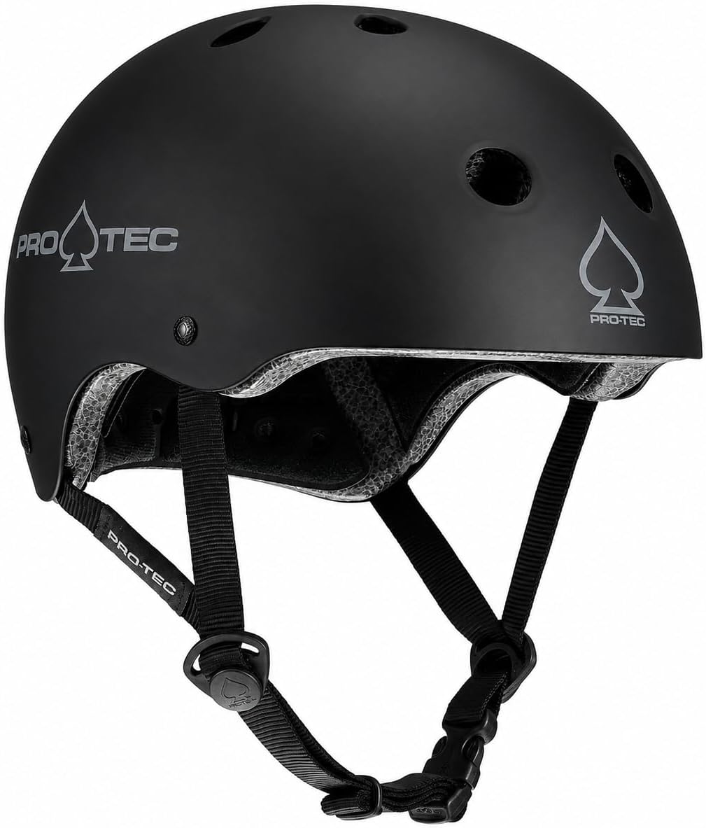 Pro-Tec Classic Certified Helmet - Ideal for BMX, Skateboarding, Bicycling, and Roller Skating