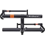 KUAT Sherpa 2.0 Durable Lightweight Aluminum Compact 2 Bike Transporting Hitch Rack with Cable Lock & Foldable Tire Cradles | Capacity - 40 Lbs per Tray