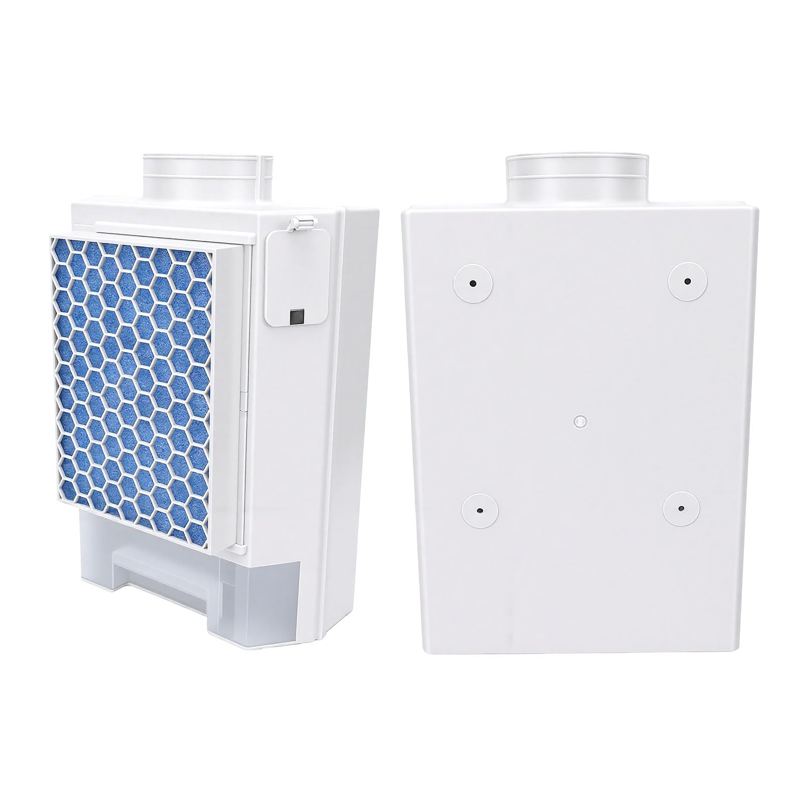 Kit de Ventilación para Secadora, Filtro de Pelusa Lavable con Eficiencia de Prefiltración de 100 Mm de Diámetro con Filtro de Poliéster para Escape de Aire de Secadora Eléctrica