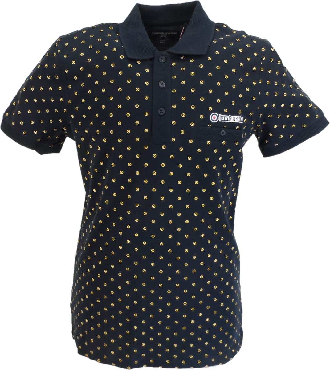 LambrettaMen's Triple Tipped Polo Shirt