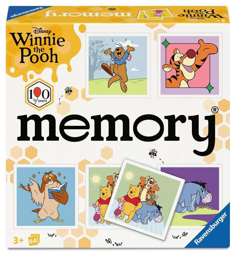 Ravensburger memory® Winnie Puuh - Gesellschaftsspiel & Brettspiel ab 3 Jahre
