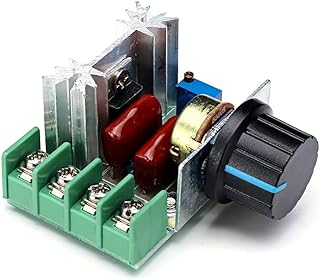 2000W 50-220V 25A PWM Motor Speed Controller for Electric Stove Lighting Dimmer