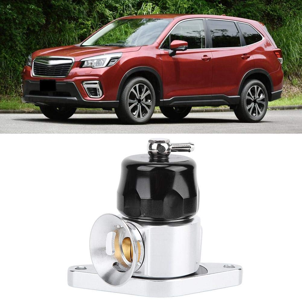 Car Blow Off Valve Dump Valve Car Dump Valve Replacement Parts Aluminium Alloy Fit for WRX Black