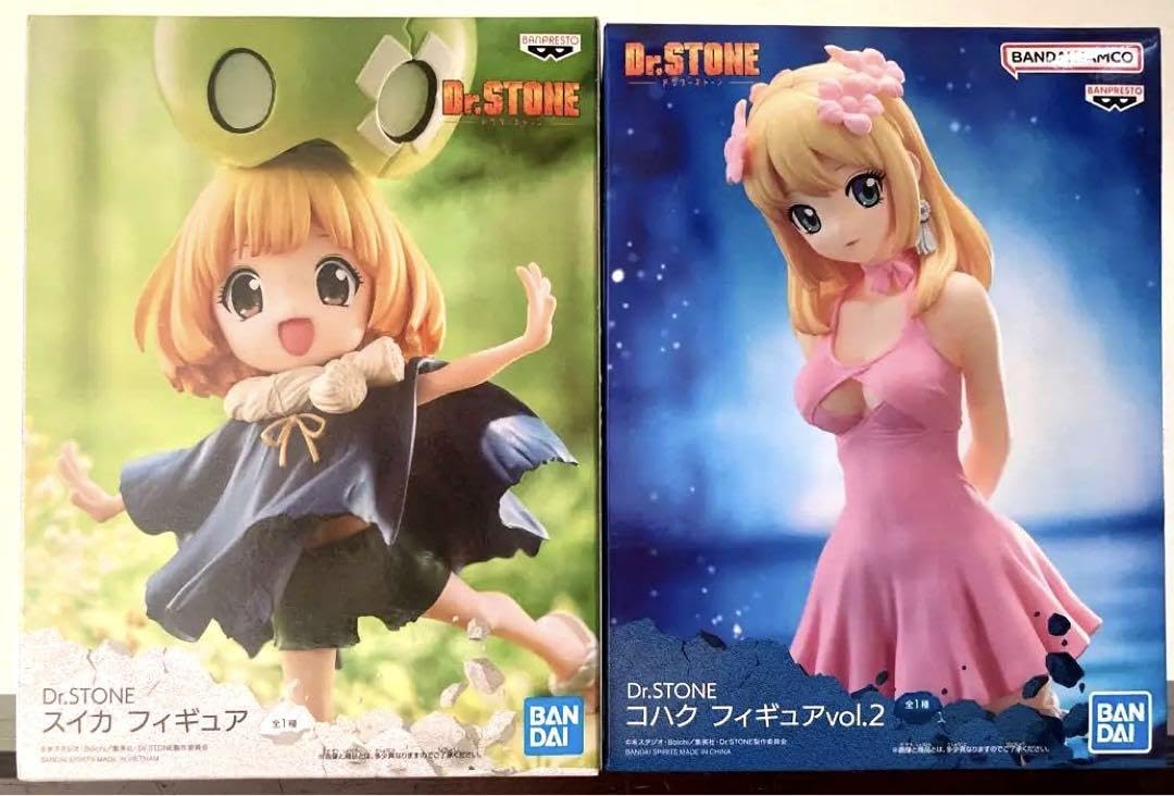 Amazon.co.jp: Dr.STONE スイカ &コハク フィギュア : おもちゃ
