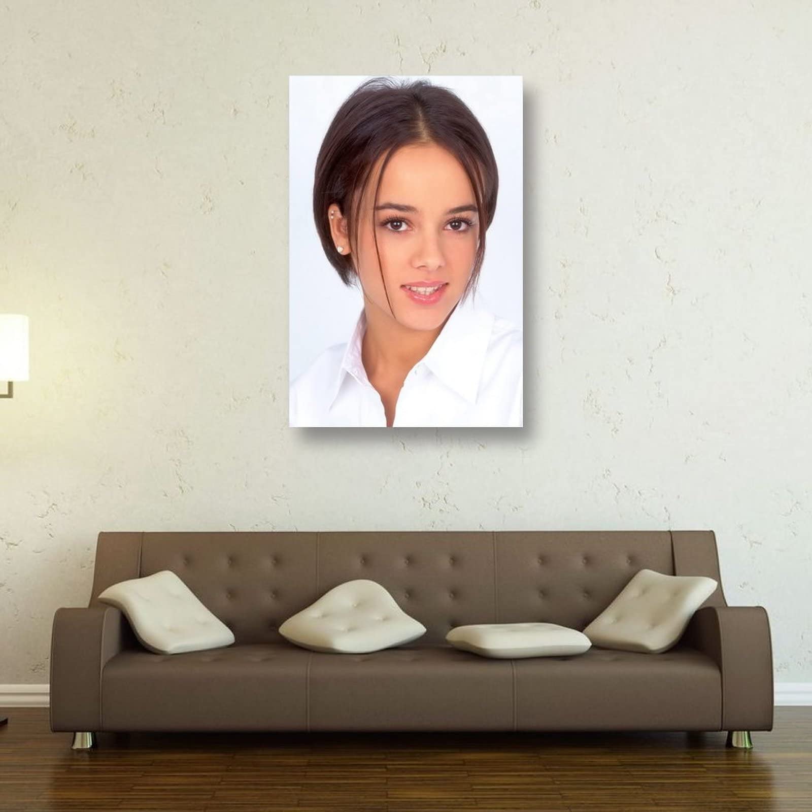 XYDQ Ateez Choi San Toile Poster Et Décoration Murale Moderne Pour Chambre à Coucher 30 X 45 Cm