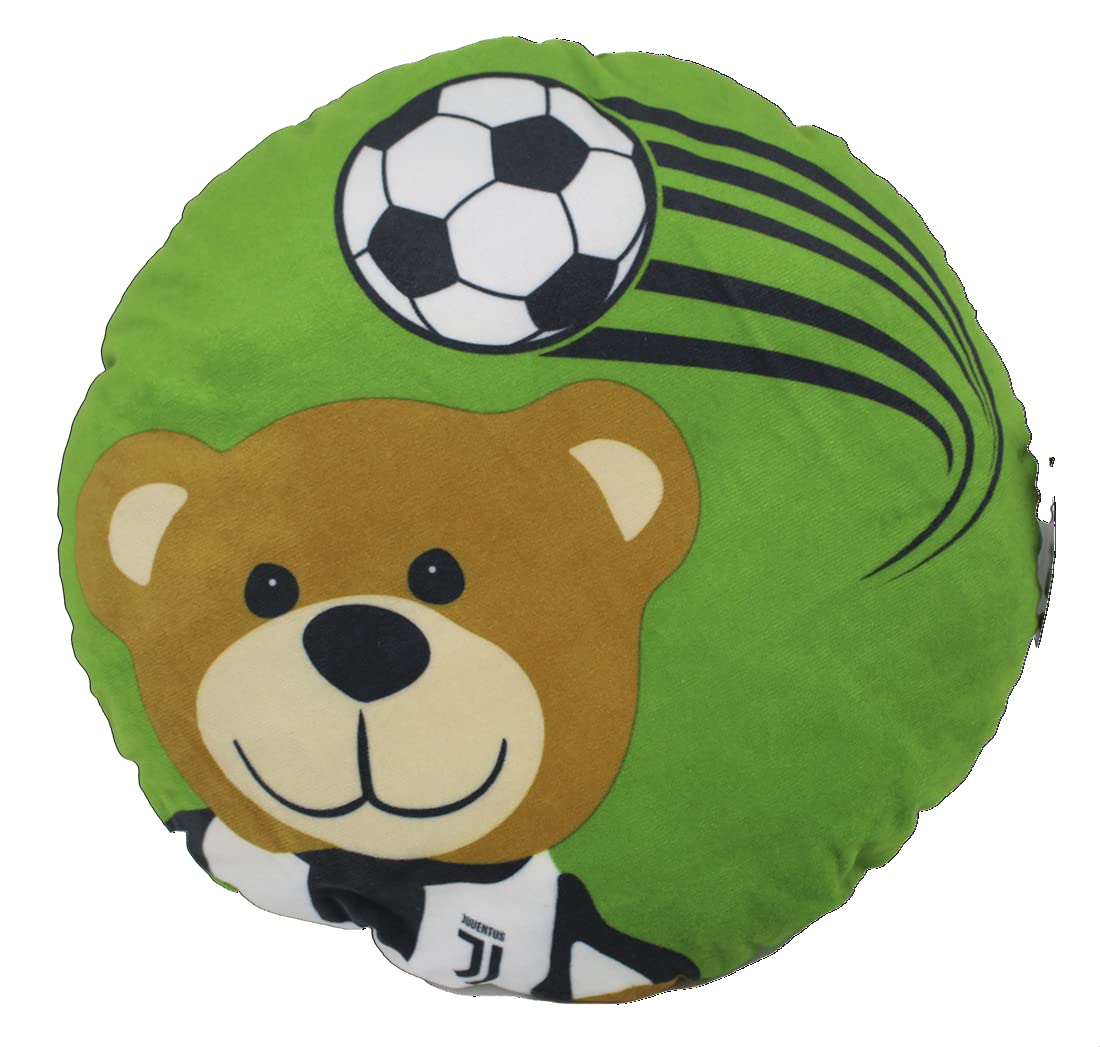 Orso Sportbär Juve - Cuscino di peluche Juve 28 cm