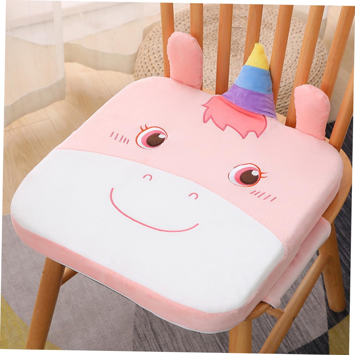 OUNONA 0.28kg Elevate Your Mealtime Thickened Booster Seat Pad for Kitchen Chair Dining High Chair