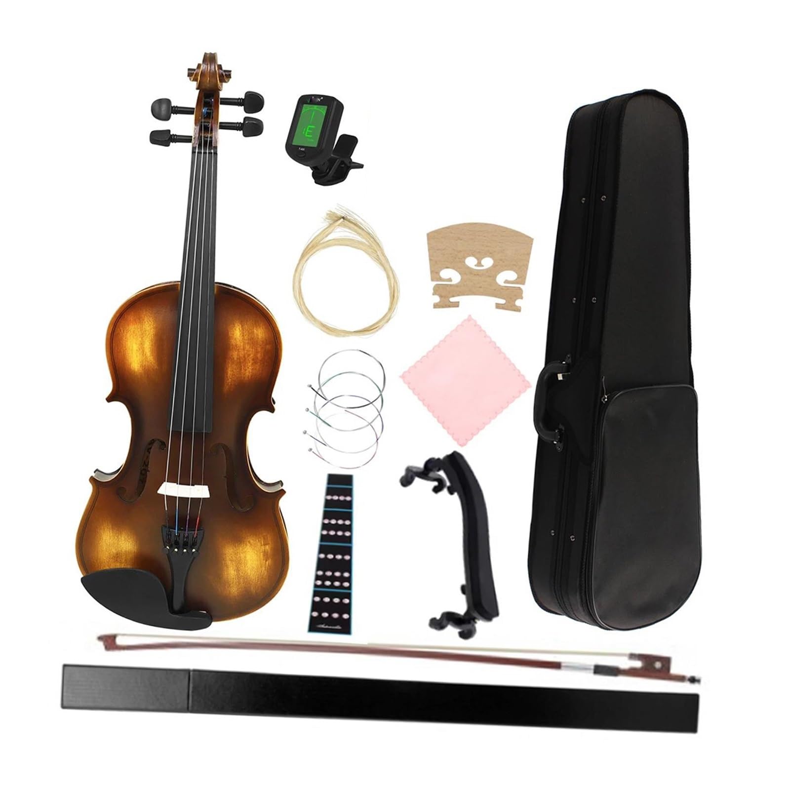 Violinen-Outfit Aus Lindenholz Profi-Geige | Klassische Akustikgitarre in 4/4-Größe(Violin set)