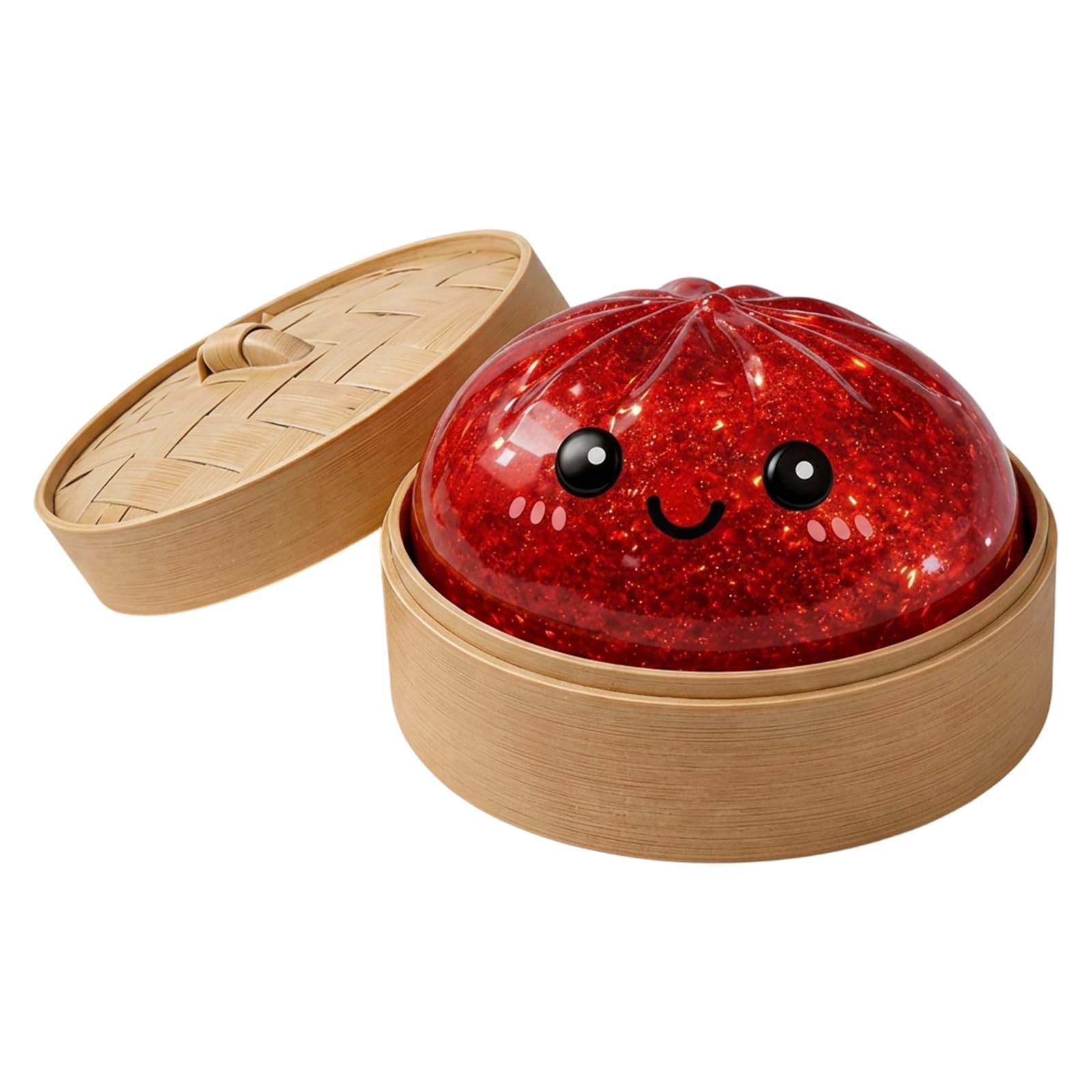 Dumpling Squishy, Glitter Dumpling Squishy Tool, Squishys Dumplings Tool for Office Workers, Big Dumplings Squishies Stress Relief Fidget Novelty Squeeze Tools For Relaxation Home Office