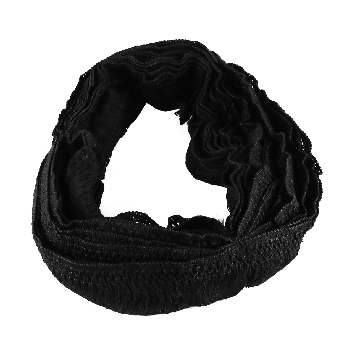 Bordure à franges en coton anti-effilochage pour réparer et embellir
