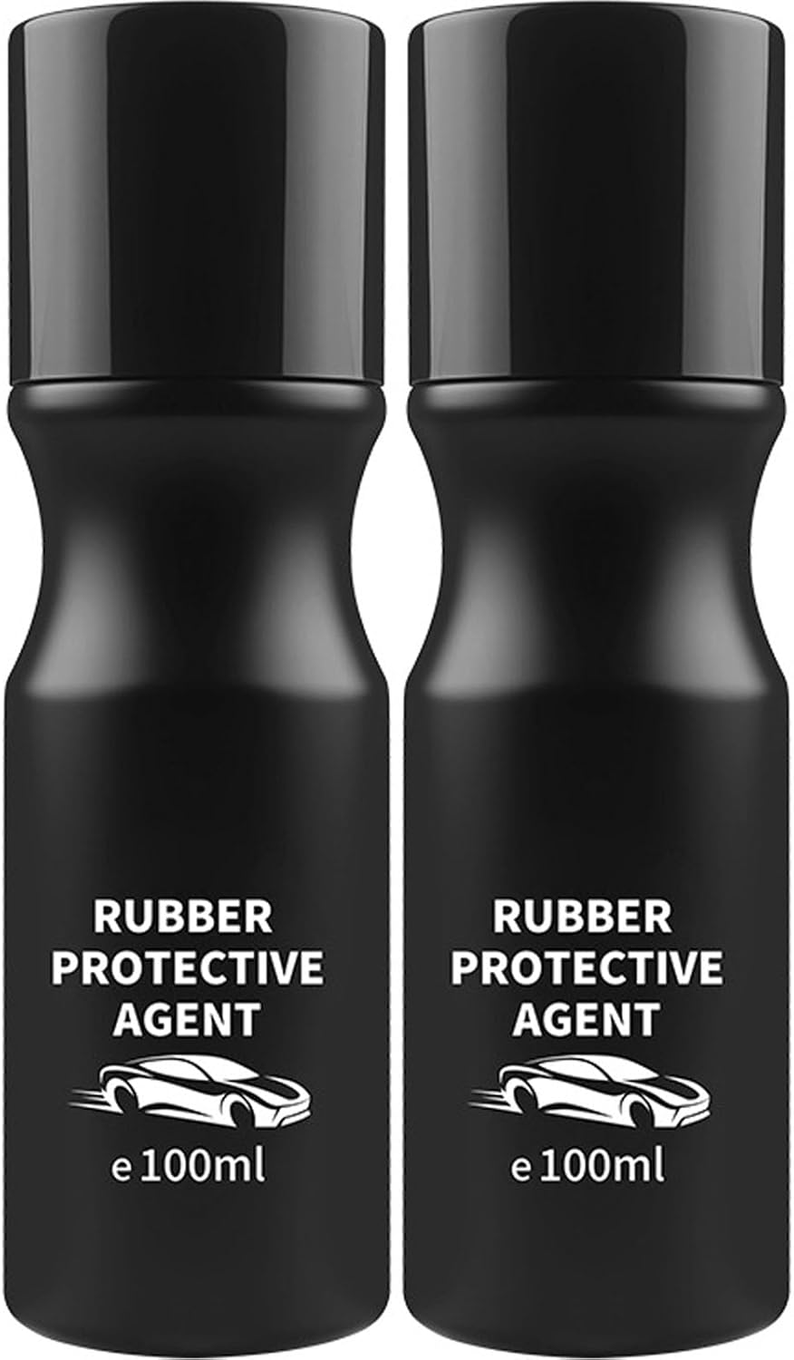 Car Rubber Seal Protectant, Car Rubber Seal Conditioner, Auto Rubbers Sealant Protectant Agent for Window, Door, Wiper Blade Rubbers Strip (3pcs)