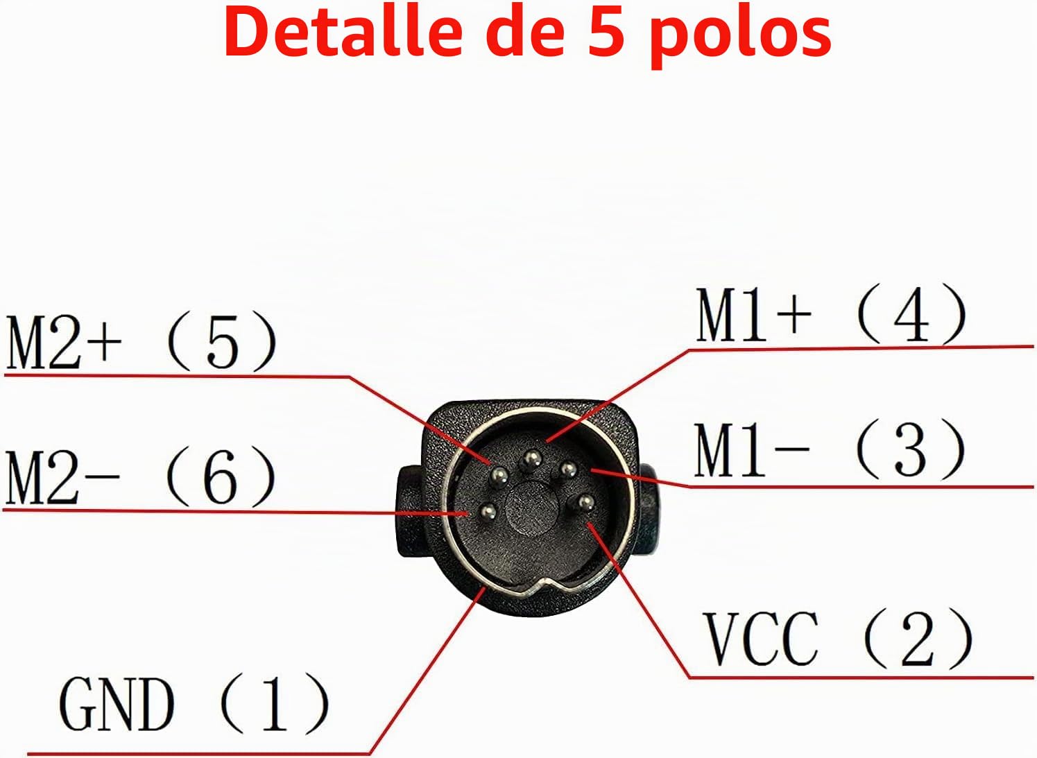 STAIGO Controlador de sillón reclinable 2 Botones 5 Pines para el sofá eléctrico del sillón Elevador reclinable eléctrico Piezas de Repuesto del Control Manua