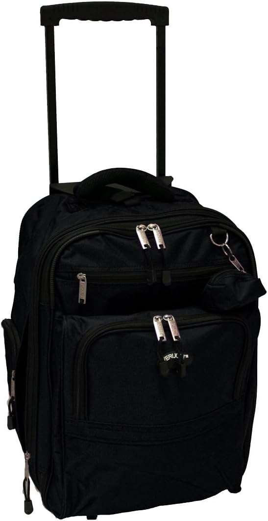 Deluxe Expandable Rolling Carry-On Backpack