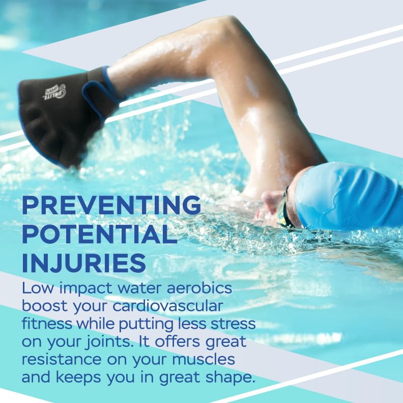 Haltères Aquatiques En Mousse - SWAREY - Lot De 2 - Bleu - Fitness