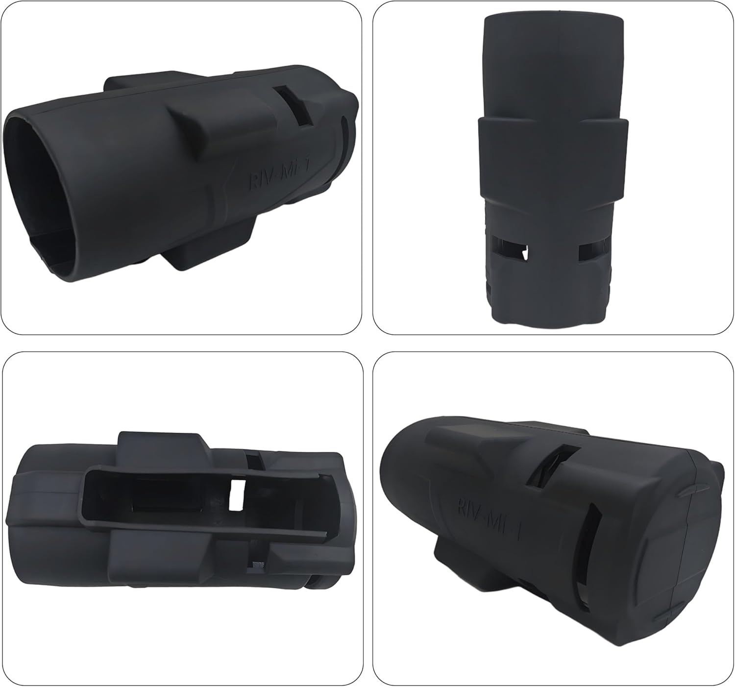 2967-20 Protective Boot fits for 18V 1/2" High Torque Impact Wrench,49-16-2967 Rubber Cover Compatible with 2967-21B/21F/22,Impact Wrench Cover for Auto Repair & Jobsite,Black (Boot Only)