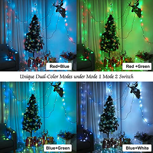 Brizlabs Usb Halloween Orange String Lights, 33Ft 100 Led Color Changing Halloween String Lights Usb Powered, Halloween Orange Purple Twinkle Rgb Multi Colored Lights For Indoor Christmas Xmas #TOP5