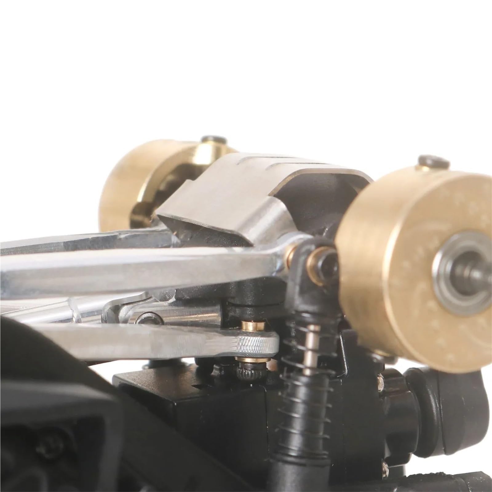 Protezione Inferiore Dell'asse Inossidabile Per Axial SCX30 1/30 Accessori | Protezione inferiore dell'asse in acciaio inossidabile cingoli 1/30 protegge trasmissione sentiero