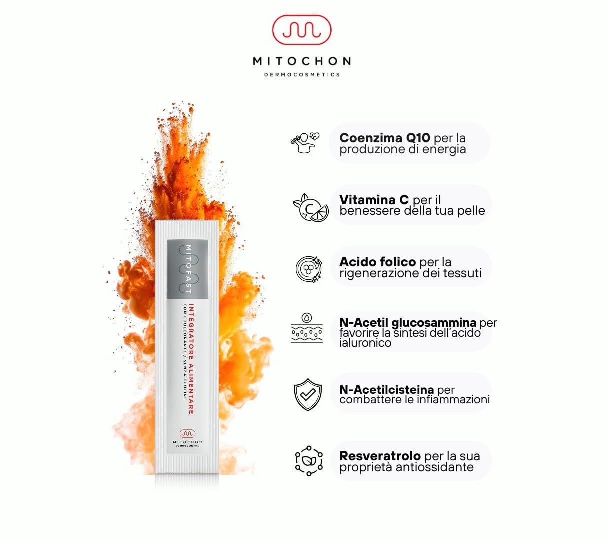 MITOFAST integratore alimentare orosolubile con edulcorante