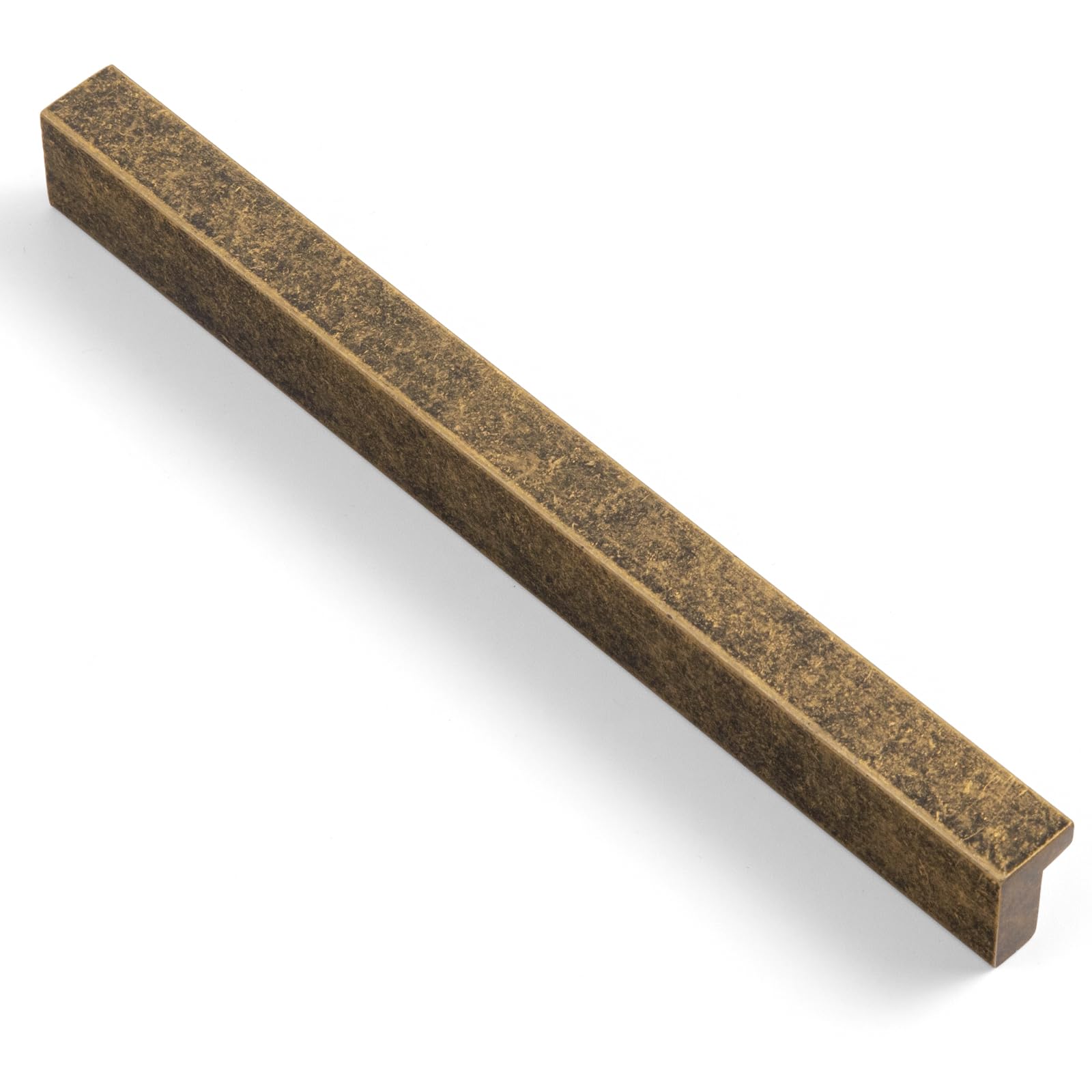 Poignées d'armoire en laiton antique Goo-Ki 128 mm - Lot de 12 pièces