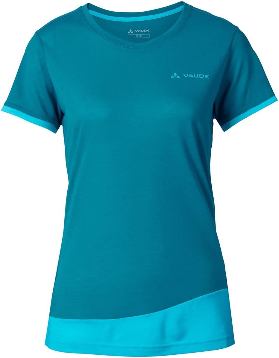 VAUDE Women's Sveit T-Shirt - Quick Drying Drirelease® T-Shirt with Merino Wool - Fast Drying, Cooling and Odor Resistant