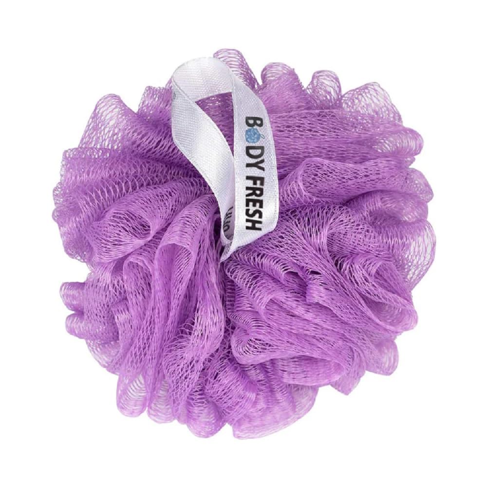MeSkin Bath Sponge Round Loofah For Women & Men - Soft & Fluffy With Multiple Layers of Fibrous Matrix For A Fun Shower Time | Scrub off Dead Skin, Gentle Exfoliation (Multicolor, Pack of 1)-image-43