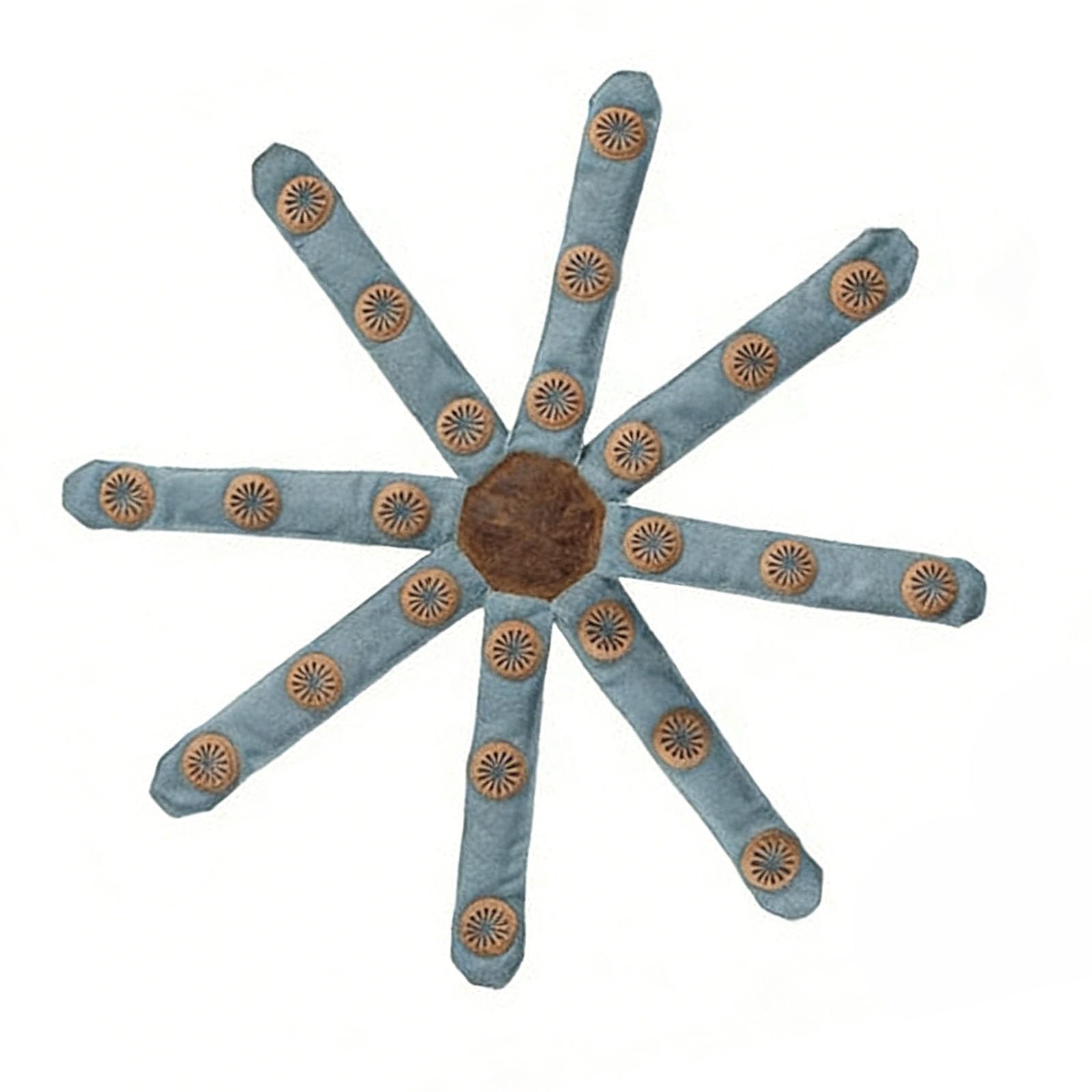 Jouet puzzle en toile et caoutchouc naturel de qualité supérieure pour grand chien