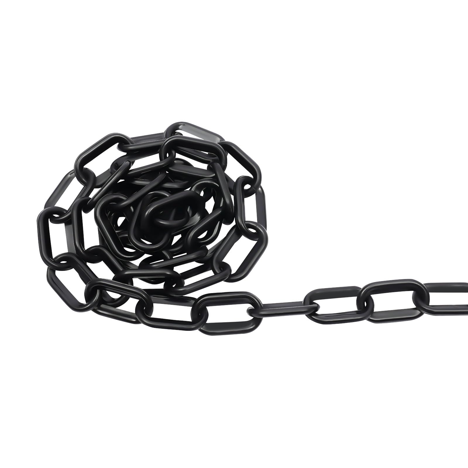 Geelin 1000ft Plastic Barrier Chain Plastic Chain Links Weatherproof Safety Link Crowd Control Barriers Garden Fence Decoration Yellow 43975
