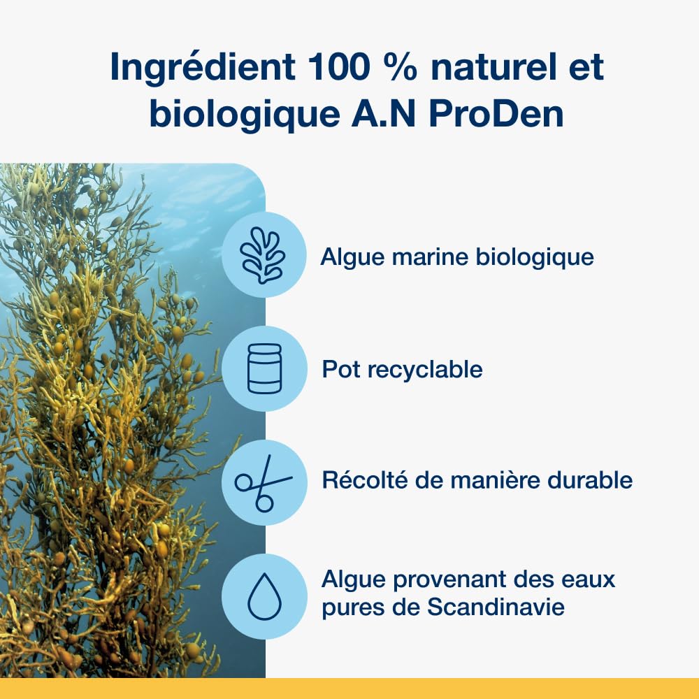 ProDen PlaqueOff Lot Dentaire Chien Poudre 60g et 13 Os à Mâcher au Poulet