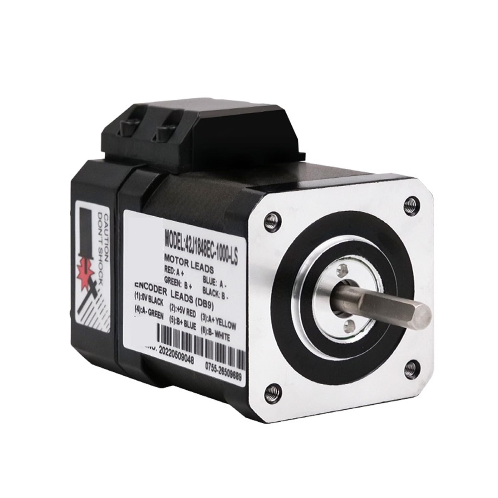 mXCDtRptJ 42J1848EC-1000-LS 17 Full Close-loop Hybrid Stepper Motor for Computerized Numerical Control Machine