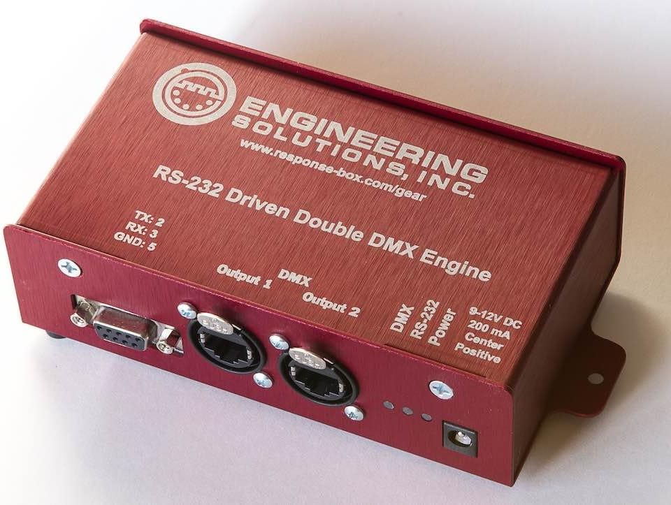 RS-232 Double DMX Engine - RJ45 Output