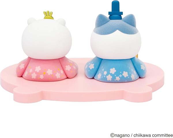 吉徳 ちいかわ&ハチワレ ミニ雛人形 - 3