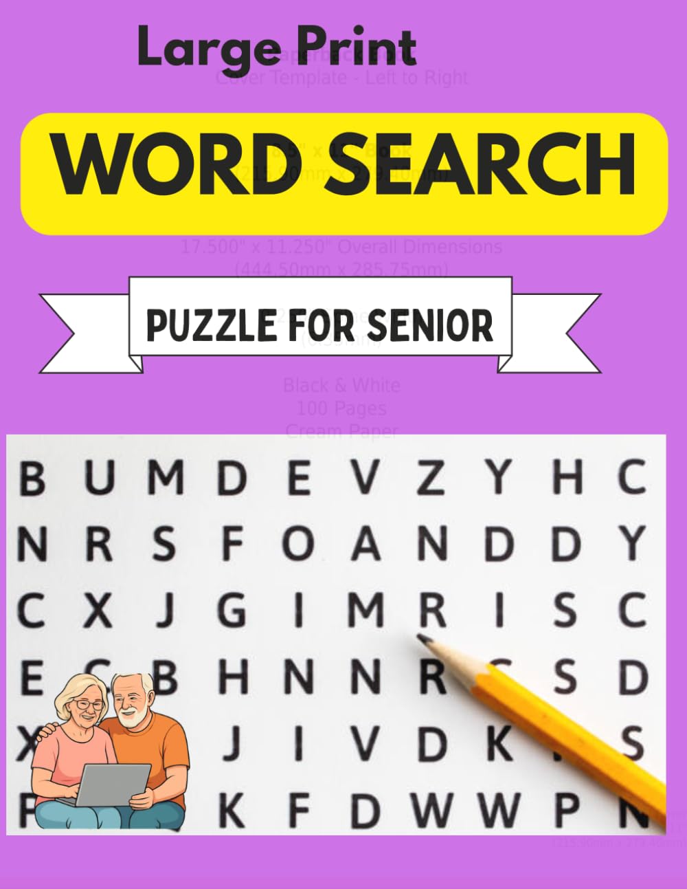 Easy Word Search for Seniors with Dementia: Large Print Relaxing Brain Games Designed to Support Memory, Focus, and Cognitive Activity for Older Adults (Gentle Brain Games for Seniors)