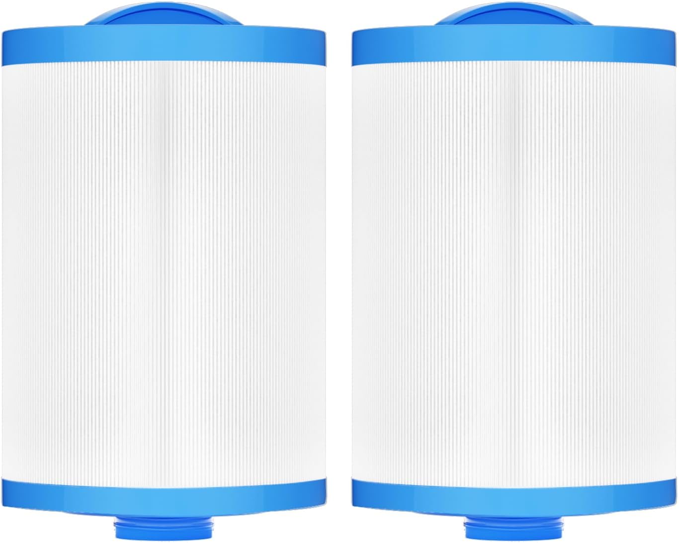 6CH-940 Hot Tub Filter Compatible with Unicel 6CH-940, Filbur FC-0359, PWW50P3, 817-0050, 25252, 03FIL1400, (1 1/2" SAE Thread) Pool Spa Filters Cartridge Replacements 2 Pack