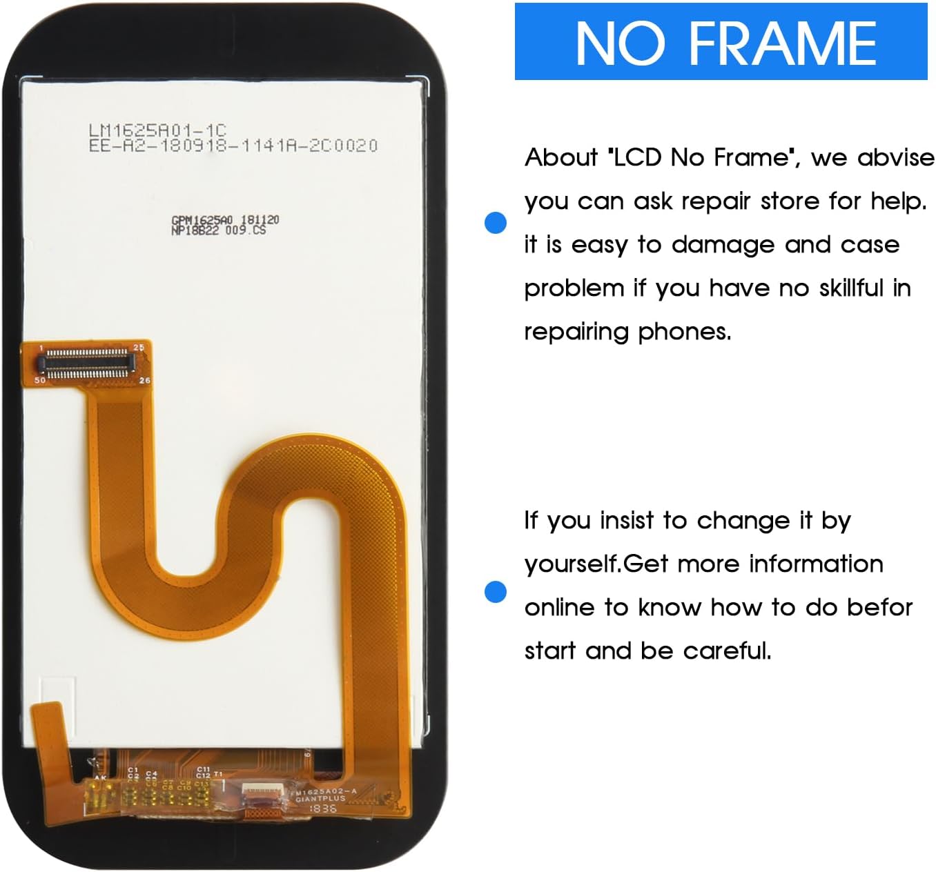 for Garmin G80 LCD Screen Replacement for Garmin Approach G80 Golf Handheld LCD Display Touch Screen Digitizer Assembly Matrix Glass Panel Full Repair Parts Kit with Free Tools