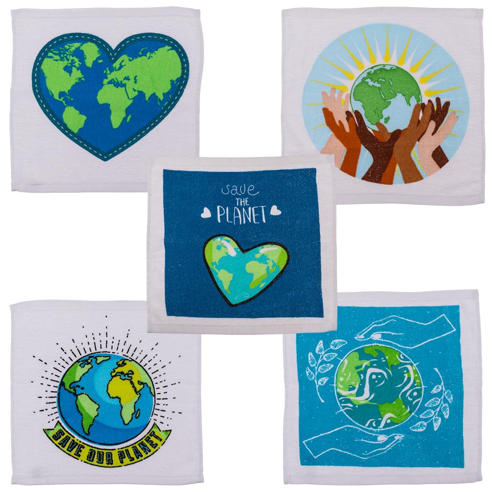 That's Crackers Save the Planet | Magic Expanding Flannel | Single | Mini Gift | Cracker Filler