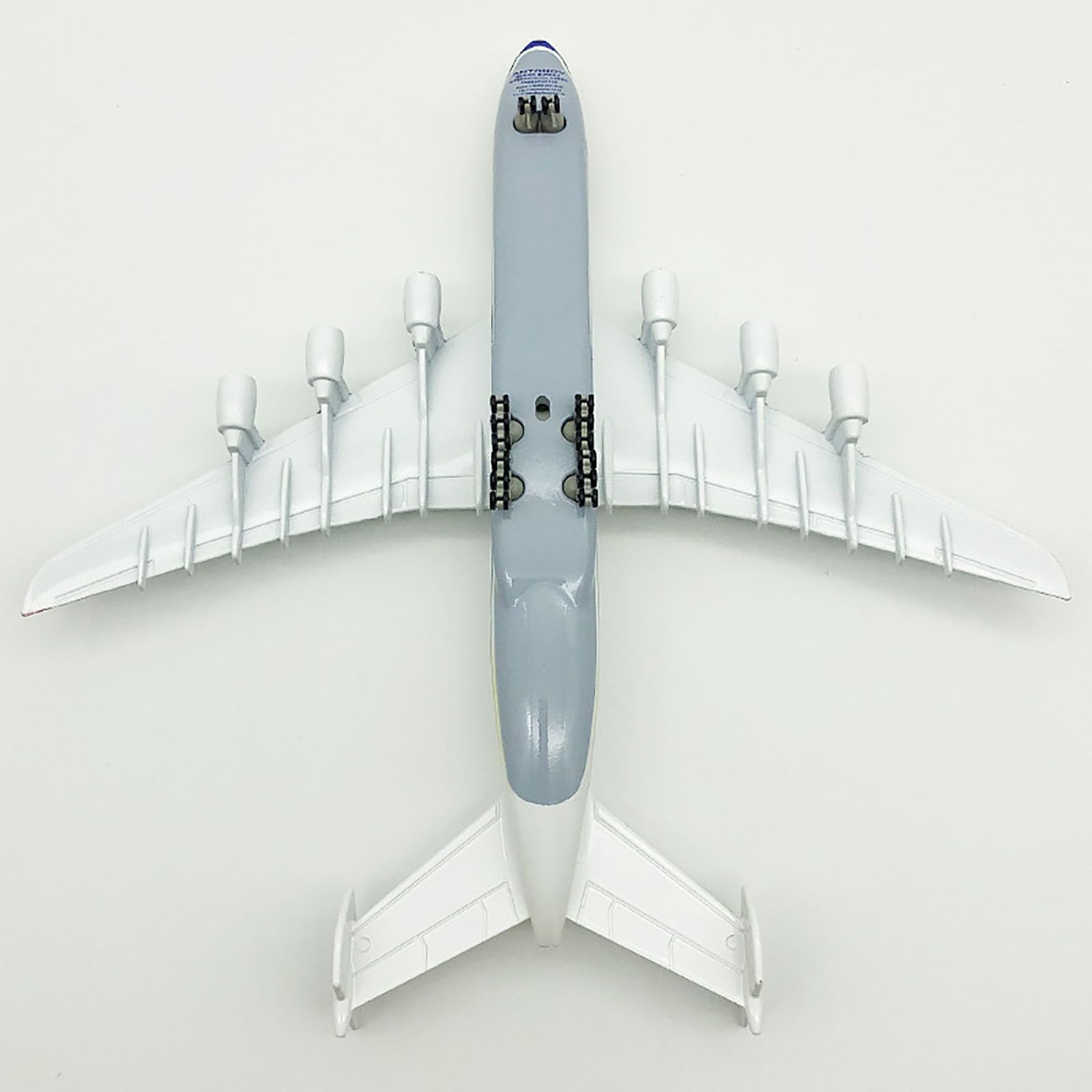 7,8 pollici scala 1:400 Antonov AN-225 Modello di aereo in lega pressofuso modello di aeroplano per collezione ornamento con supporto e confezione regalo