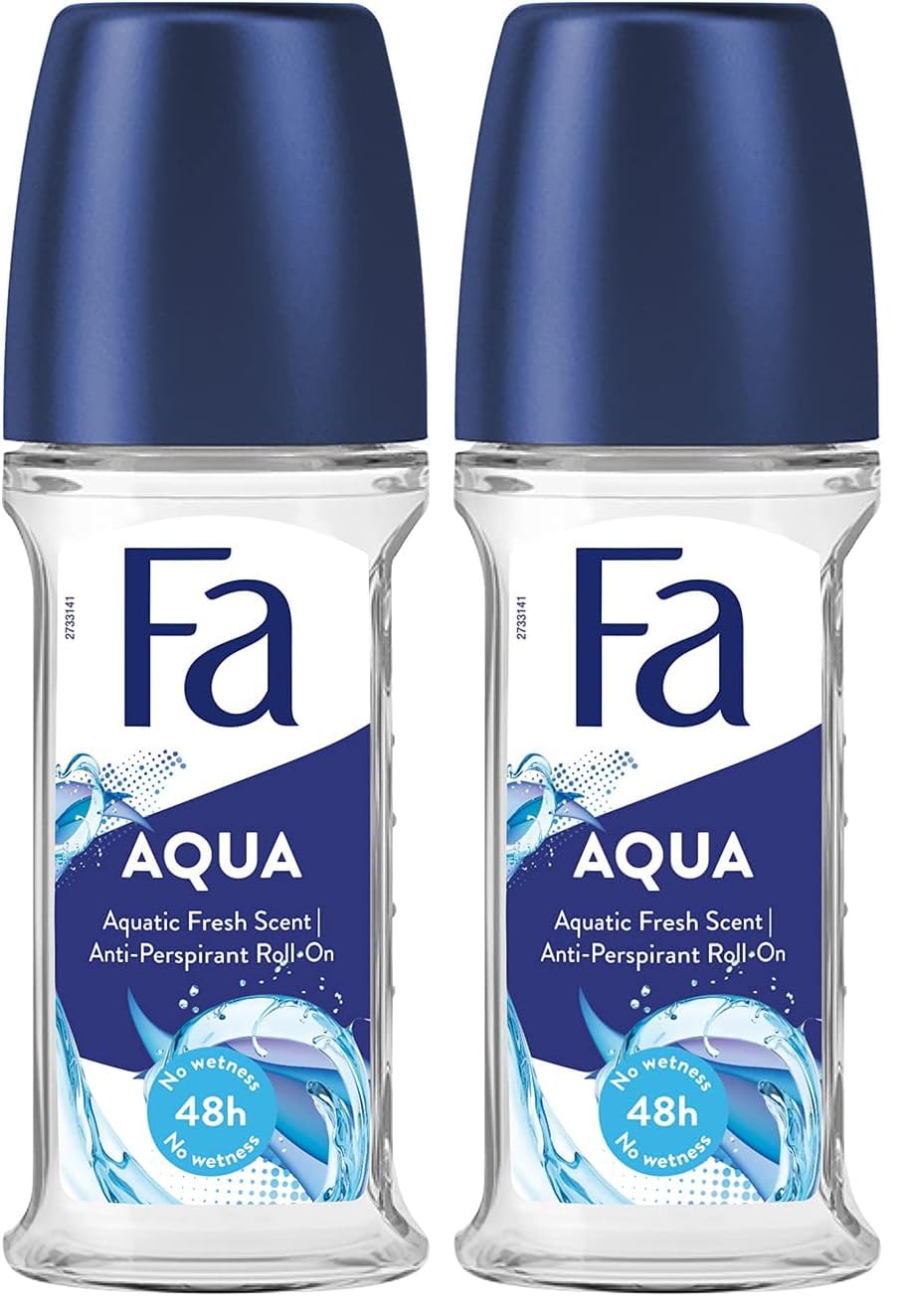 Fa Aqua Roll-On 50 ml Okyanus Kokulu Kadın Roll-on 2li paket