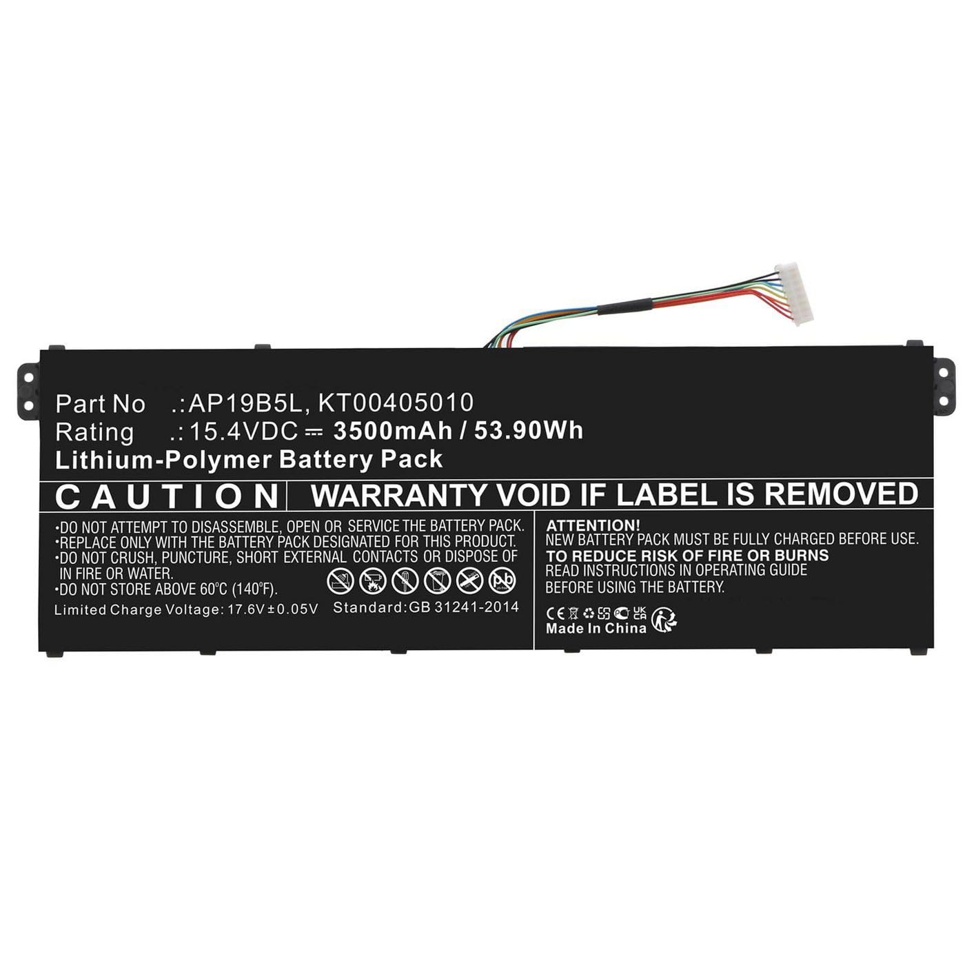 Coreparts Battery for Acer Notebook, Brand