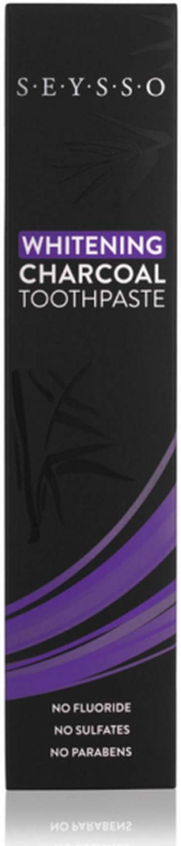 – Carbon Whitening Charcoal Toothpaste • BLACK - With Activated Charcoal • Contains Coconut Oil, Hydroxyapatite, Xylitol • Safe Formula: No SLS, Sulphates, Parabens or Fluoride • Sonic Friendly • Mint Flavour