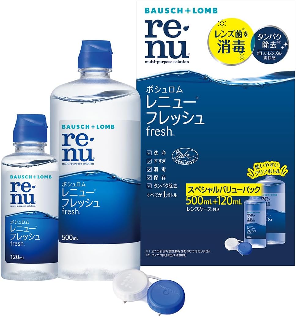 Bausch & Lomb Renew Fresh 16.9 fl oz (500 + 120 ml)