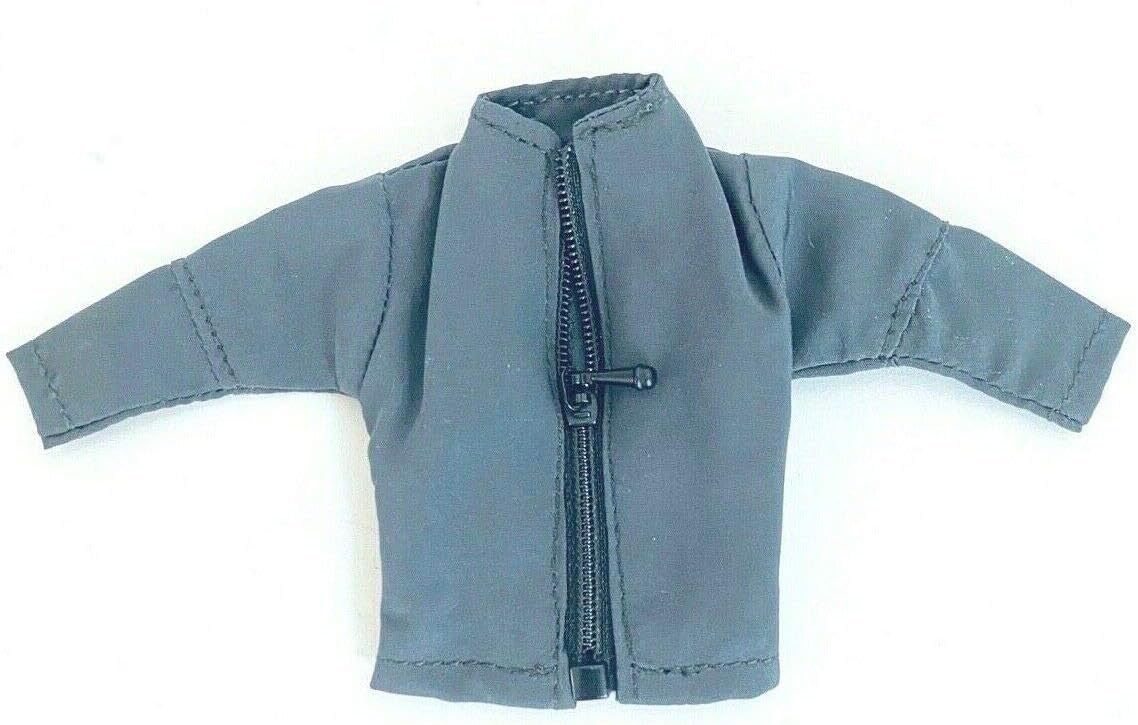 1/12 Scale Miniature Grey Zipper Jacket for Mezco Marvel Legends Action Figure