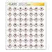 GHS/HazCom 2012: Hazard Class Pictogram Label, Flame Circle, 1