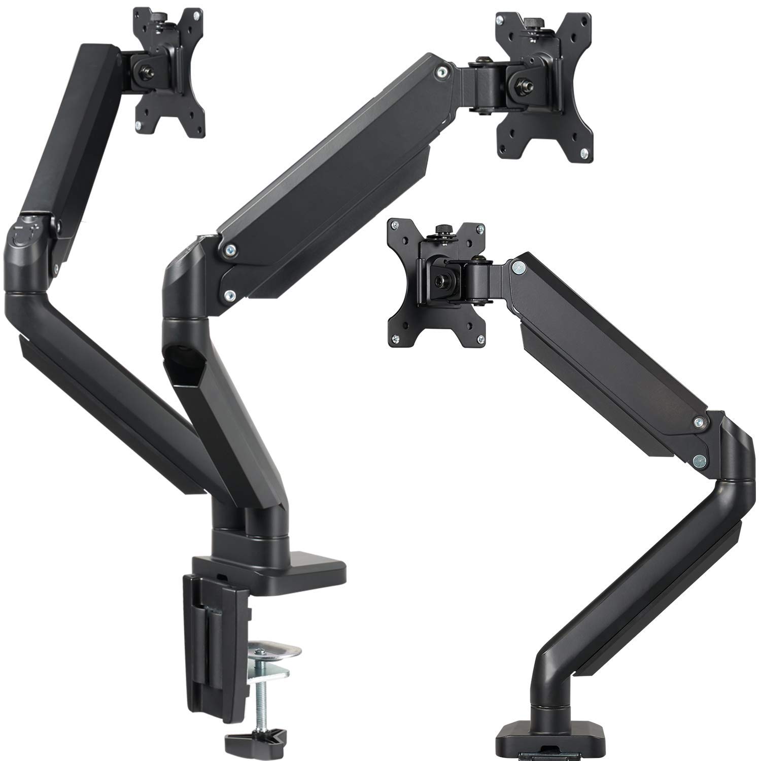 Buy EleTab Dual and Single Monitor Stand Height Adjustable Monitor