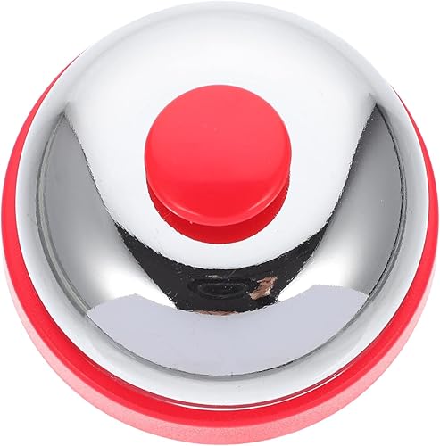 Campana de llamada Timbre de servicio de timbre para hoteles oficinas Entrenamiento de perros Recepción Restaurantes Almacenes Rojo