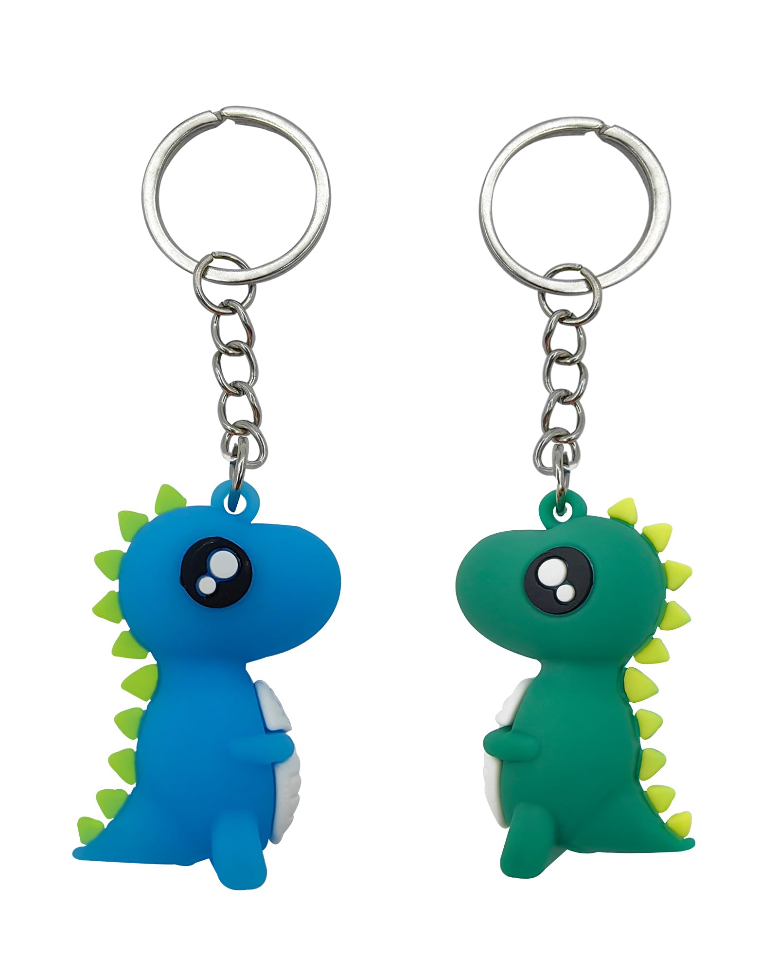 Lot 3 Peluches Dinosaure Porte-Clés T-Rex - Cadeau Anniversaire Enfant Jouet Doux