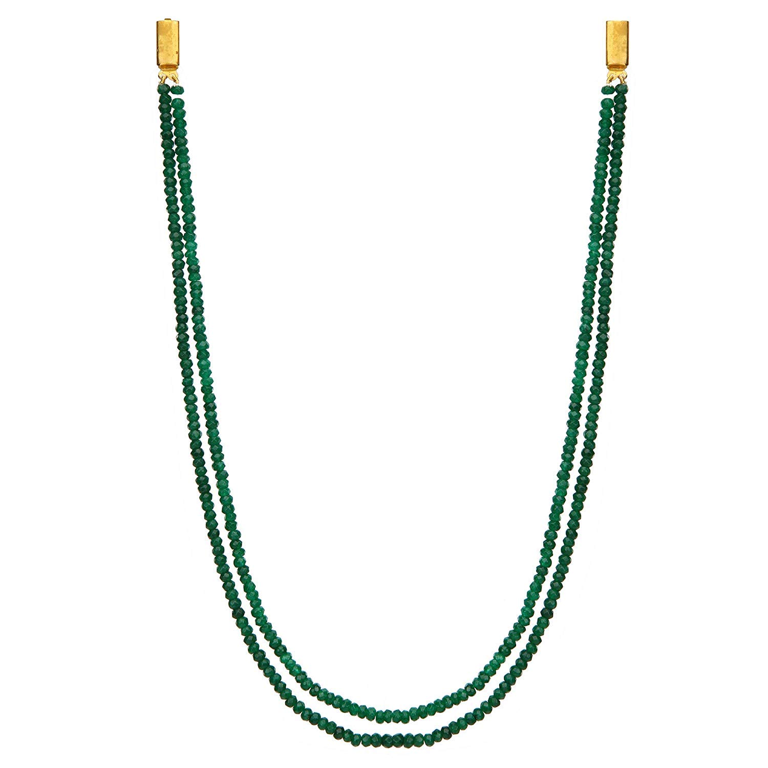 See full amazon price history chart for PANAASHE - RAJASTHANI Dark Green Gold Plated Gemstone Classic Onyx 2 Layer Semi-Precious Necklace for Women PANAASHE - RAJASTHANI Dark Green Gold Plated Gemstone Classic Onyx 2 Layer Semi-Precious Necklace for Women (B07R599VCB) Amazon Price History, Amazon Price Tracker