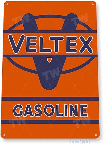 Tin Sign B849 valtex Gasoline Gas Auto Shop Gas de cochera Aceite metal decoración