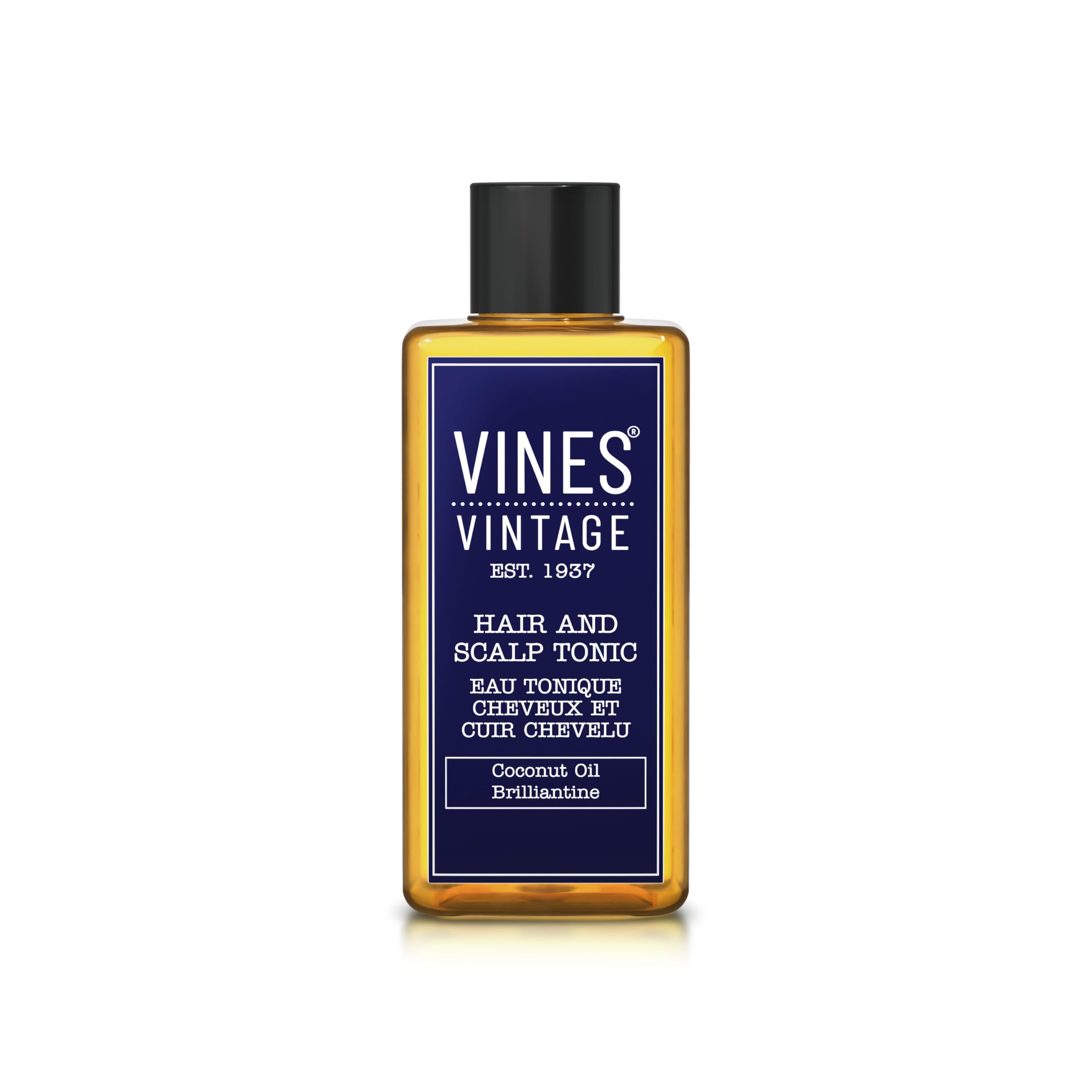 Men's Hair Oil | Coconut Oil Brilliantine | Lemongrass & Sandalwood. 200ml