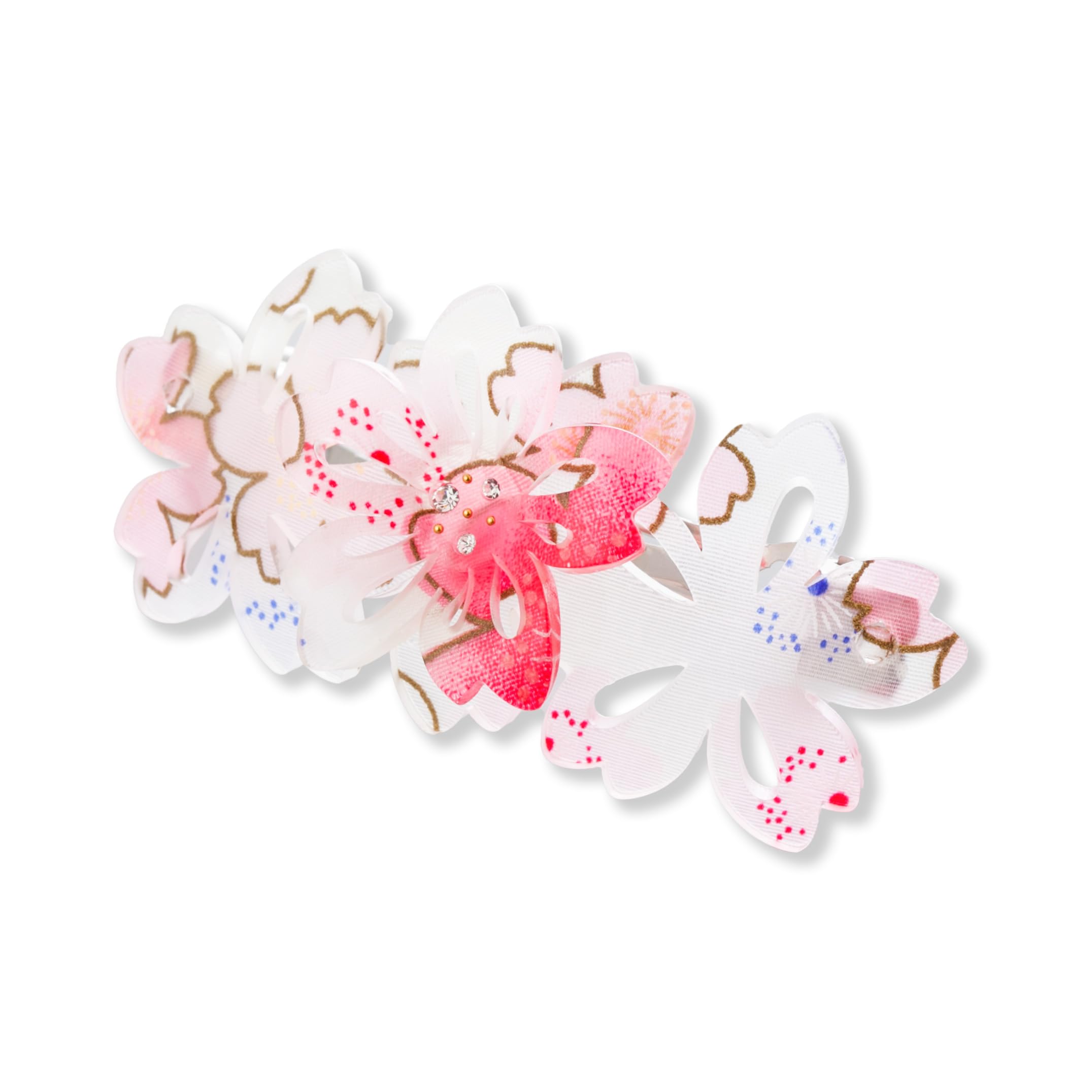 Amazon.com : NOREN Hair Barrette (Pink) - Japanese Large Hair